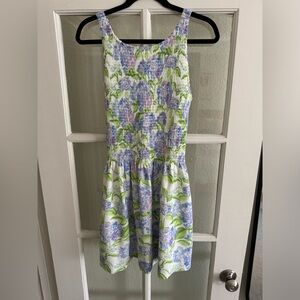 Hill House Lilou Dress - Blue Hydrangea